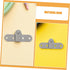 6pcs Didiseaon Folding Door Support Hinges Left Right, Folding Table Brackets with Step Ladder and Shelf Hinge