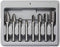 Carbide Burr Set, 8pcs JESTUOUS 1/4 Inch Shank Diameter Double Cut Rotary Files for Metal Grinding and Polishing