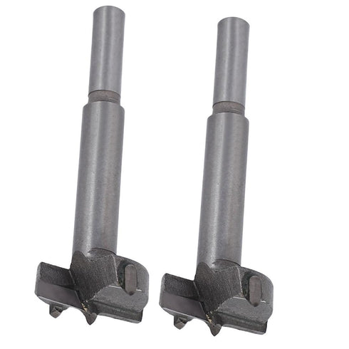2Pcs Woodworking Hole Opener Drill Bit, 27mm Forstner Bits, Tungsten Carbide Wood Hole Saw Cutter