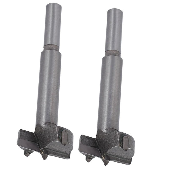 2Pcs Woodworking Hole Opener Drill Bit, 27mm Forstner Bits, Tungsten Carbide Wood Hole Saw Cutter