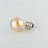 Amber Light Bulbs 40 Watt Equivalent, 6 Pack, Warm White 2700K, E26 LED G16.5 Globe Dimmable Decorative Edison