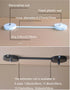 (7.8inch/20cm,White) Primst Ceiling Light Canopy with Extension Rod for Changing The Position of The Pendant Light, No