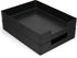 Letter-Size Tray, 2PCS Plastic Stackable A4 Paper Tray, Multi-use Large Storage Basket for Office Home Supplies, 13 x