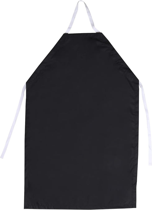EISCO Rubber Vinyl Apron, Medium (27" W x 36" L), Adjustable Bib Apron for Laboratory, Butcher, Dishwashing