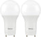 Sunco Lighting 2 Pack GU24 LED Bulbs 2 Prong A19, 9W Equivalent 60W, 5000K Daylight, Dimmable, UL