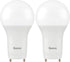 Sunco Lighting 2 Pack GU24 LED Bulbs 2 Prong A19, 9W Equivalent 60W, 5000K Daylight, Dimmable, UL