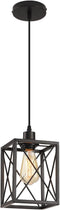 CAFULAM Black Pendant Lighting Modern Pendant Light, Adjustable Pendant Light Fixture,Pendant Lights Kitchen