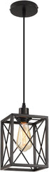 CAFULAM Black Pendant Lighting Modern Pendant Light, Adjustable Pendant Light Fixture,Pendant Lights Kitchen