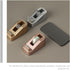 Portable Washi Tape Cutter, Non-Skid Desktop Tape Dispenser, Golden Small Business Tape Holder