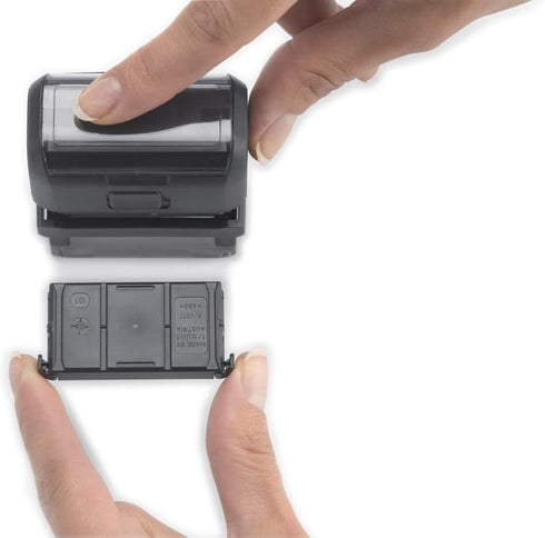 Trodat 6/4911 Pack 2 4911, 4911 4951, 4822, 4800, 4820 4846 Replacement Ink Pads - of - Black Ink - for Printy Typo
