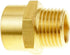 Joywayus 1/2" NPT Thread Female × 1/2" G Thread Male Brass Pipe Fitting Adapter