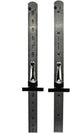 SE Stainless Steel SAE Metric Ruler Set - Stainless Steel Precision Ruler