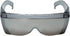 Calabria 3000 Fit Over Safety Glasses, Fitover Prescription Eyewear, Silver Mirror Wrap Around Tinted Anti Fog Glare
