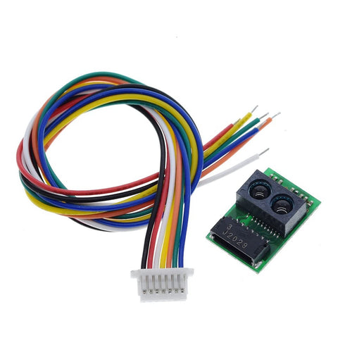 HiLetgo 2pcs GP2Y0E03 Infrared Distance Measurement Sensor Module 4-50CM Range I2C Analog Output 2.7V-5V for Cleaning Robot