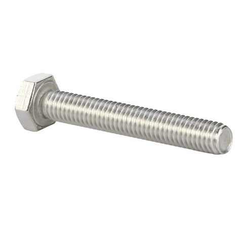 1/4-20 x 1-1/2" Hex Head Screw Bolt - Fully Threaded Stainless Steel 18-8, Plain Finish, Quantity 20