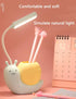 Cute Kids Lamp with Pen Holder, Snail Shape LED Desk Lamp, USB Charging Eye Protection Lamp with 360 Bendable Neck