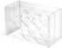 Othmro 2Pcs 40mm Clear Test Tube Racks - 6 Positions for Laboratory and Party Favors