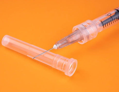 1cc/ml Syringes with 27Ga 0.5Inch Needle, Disposable, Individually Wrapped, Pack of 20