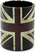 DreamsEden Vintage Pen Pencil Holder - Retro Pattern Desk Organizer for Home Office Bedroom (Union Jack Flag Round)