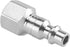 Milton Industries S-728 1/4" FNPT M Style Plug, Steel - 2 Count Pack of 1