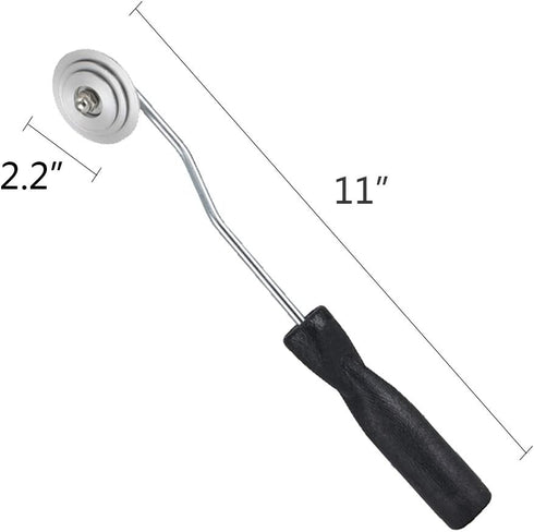 Fiberglass Roller Tools Kit, 4pcs Fiberglass Resin Laminating Bubble Roller Set for Tub Shower Bathtub Repair