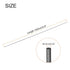 MECCANIXITY 10 Pack Carbon Fiber Rod, 0.5mm x 150mm for RC Plane DIY Tool and Quadcopter Arm