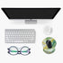 Knocent Ergonomic Designed Mouse Pad with Wrist Rest Hand Support Non Slip Rubber PU Base Wrist Mouse Pads Great