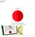 Hybsk 300pcs Bright Red Notary Seals, 2 Inch Embossing Stickers, Certificate Sealing Labels with Serrated Edge