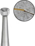 Luo ke 2 Pcs Round Cup Burr, 3/32'' Shank Wire Rounder Burs with Hand Drill Twisting Tools (1.2mm + 1.8mm)