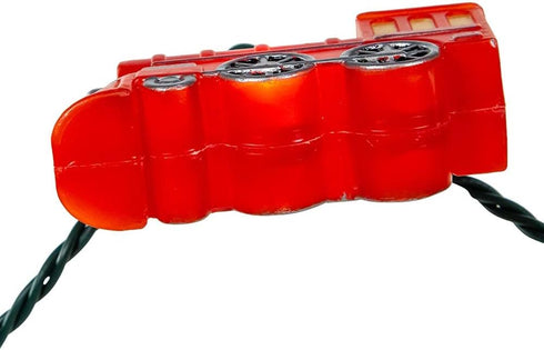 10-Light Set Kurt S. Adler UL Red Train Light