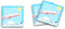 Butler in the Home Sticky Notes, 12 Pack, 3"x3", 50 Sheets Per Pad, Let Your Dreams Take Flight Airplane Memo Pads