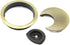 5pcs 2-3/8 inch (60mm) Metal Desk Grommets for Managing and Hiding Wire Cord Cable Hole Cover Office PC Desk Cable Cord Organizer Zinc Alloy Cover Bronze