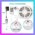 200ft (APP+Remote+Mic/2 TJOY Bluetooth LED Strip Lights, Long Strip Lighting Music Sync, RGB Color Changing LED Lights