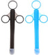 2Pcs 1 16.5X6.8CM Healifty Oil Syringe Douche Cleaner: Personal Lubricant Applicator Anal Vagina Cleaning Kit Reusable