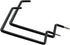 YHXiXi 2PCS 9.1 Inches Spiral Ladder Hooks Black Heavy Duty Tool Rack Bicycle Hooks Wall Mounted Garage Storage Rack