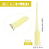 WMYCONGCONG 500 PCS Pipette Tips 200ul Clear Yellow Universal Laboratory Liquid Pipettor Tips Disposable Pipette Tips for Lab (200 UL)
