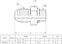 (4-PACK) 6400-04-05-O Hydraulic Hose Adapter Fitting, 1/4" Male JIC x 5/16" Male O-Ring Boss