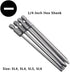 Yakamoz 16Pcs 4-in-1 Multi Long Magnetic Screwdriver Bit Set with 1/4" Hex Shank Power Tools Kit