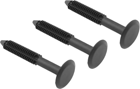 TAODAN 50PCS 2 in/5.08 cm Nylon Rivet Press-on Blind Rivet Vinyl Shutter Fastener Window Panel Window Panel Nail