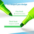 M&G 6 Pcs Cute Highlighters - Multicolor No Bleed Quick Dry Chisel Tip for School, Office, Bible, Notes