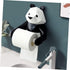 Panda Design Wall Mount Paper Towel Holder - Easy Installation for Kitchen & Bathroom