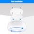 Youtob Battery Powered LED Ceiling Light, 300 Lumens Wireless Motion Sensor Light for Indoor and Outdoor Use