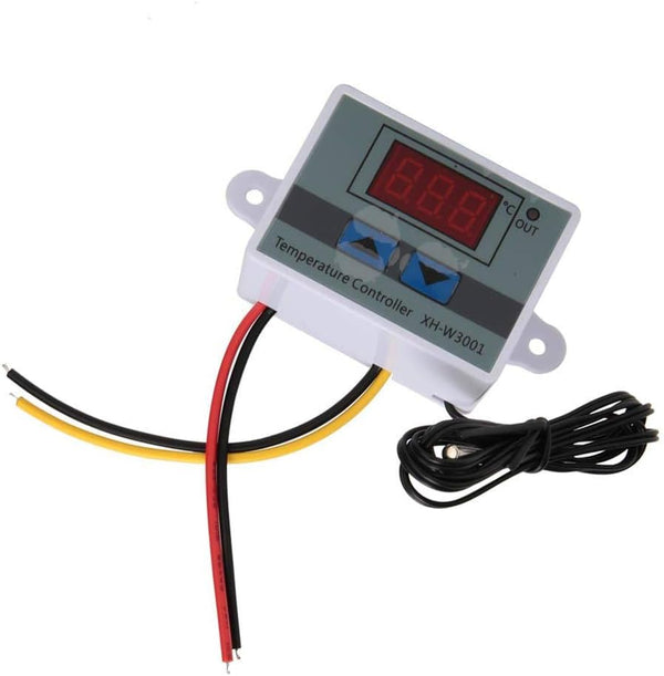 FTVOGUE XH-W3001 Digital Temperature Controller Thermostat Switch with Waterproof Sensor Probe -50°C~110°C