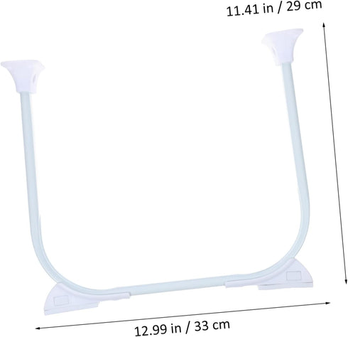 2pcs NUOBESTY Folding Hairpin Legs Metal Table Legs for Sofa Bedside Cabinet Easy to Install