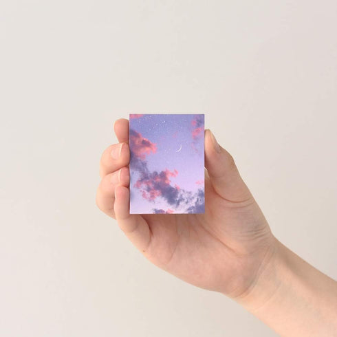Monolike Moon Sticky-it - 5p Set Self-Adhesive Memo Pad, 50 Sheets