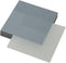 ONLYKXY 4 Pack Transparent Sticky Notes - 7.6x7.6CM Self-Stick Book Tabs, 200 Sheets Waterproof PET Markers, Dark Grey
