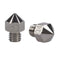 2pcs MK8 Plated Copper Nozzle 0.4mm Wear Resistant for CR-10 Ender 3 Pro Ender 5 3D Printer (2X 0.4mm)