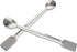 10 Pcs 2 in 1 Double Ended Lab Spoon - Stainless Steel Micro Lab Spatula for Reagent Sampling