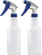 Set of 2 Premium 16 oz Spray Bottles, NBR Gasket for Auto Detailing and Industrial Cleaning