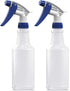 Set of 2 Premium 16 oz Spray Bottles, NBR Gasket for Auto Detailing and Industrial Cleaning